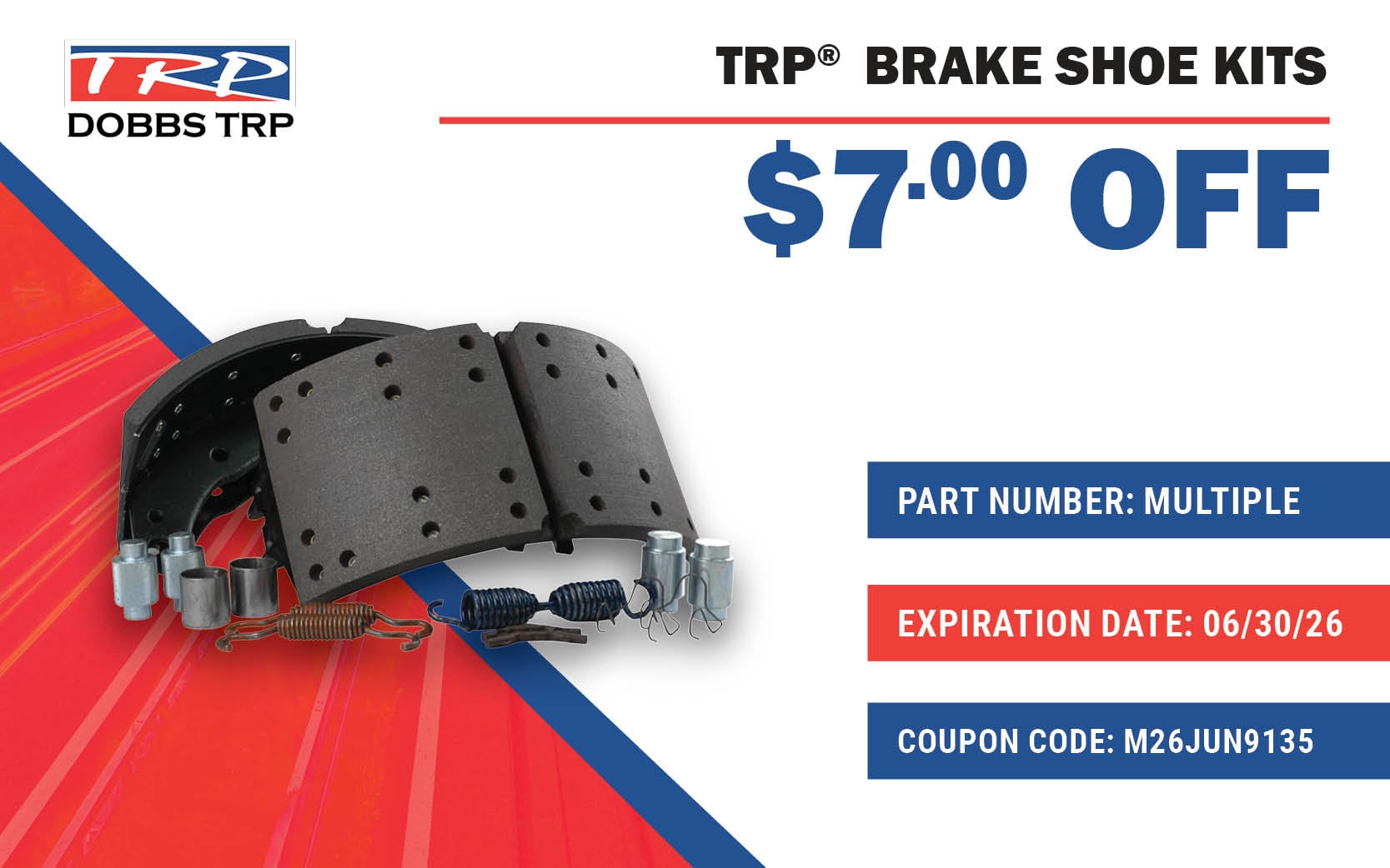 TRP Brake Shoe Kits